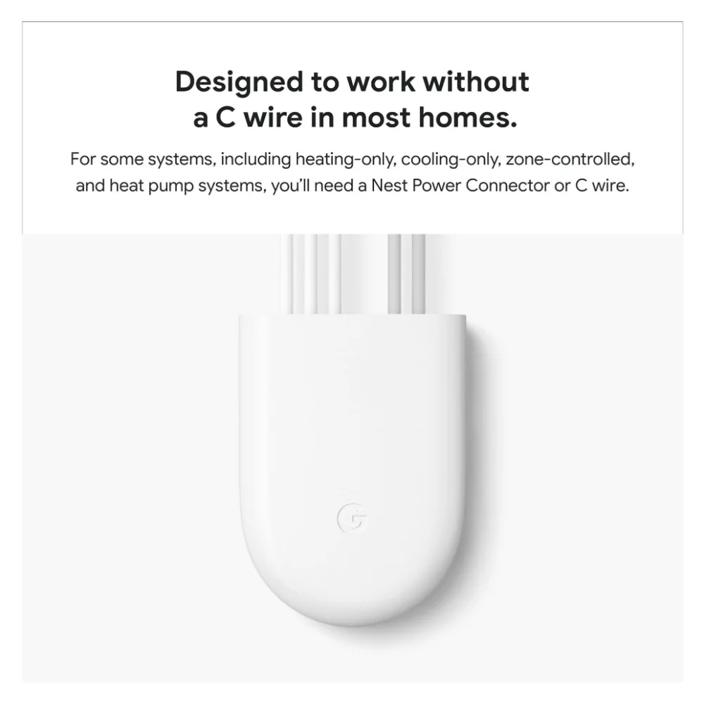Opened Box Google Nest New Programmable Smart Thermostat for Home
